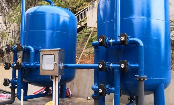 广西河池市 金城江河水净化设备-压力式一体式净水设备