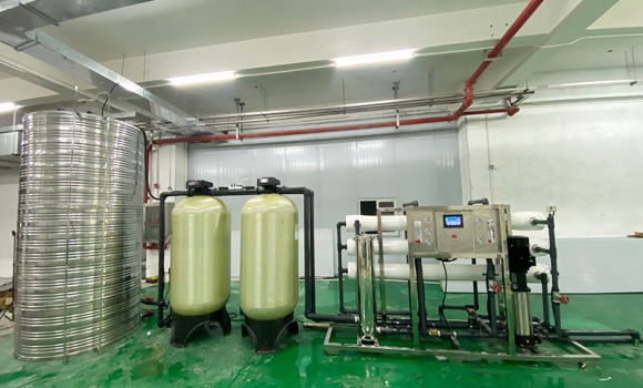 海南制冰厂6吨/小时渗透纯净水设备