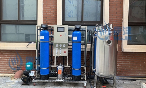 0.5吨/时反渗透纯水设备 幼儿园管网直饮水系统方案